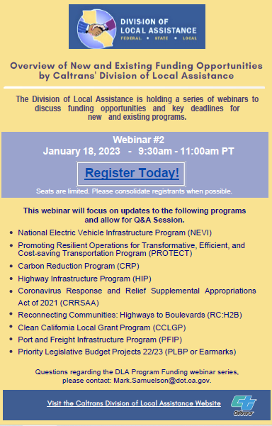 New and Existing Funding Opportunities – DLA Webinar Series – Local ...