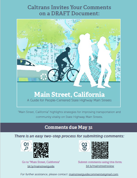 Caltrans Invites Comments On Main Street California Document – Local ...